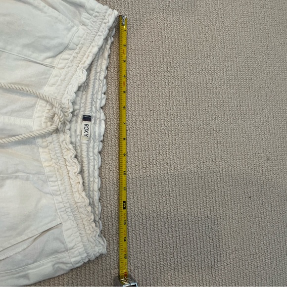 ROXY Linen Drawstring Pants Size M - Picture 7 of 8